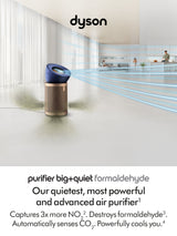 Dyson (545814-01) Purifier Big+Quiet Formaldehyde Fan - Prussian Blue / Gold