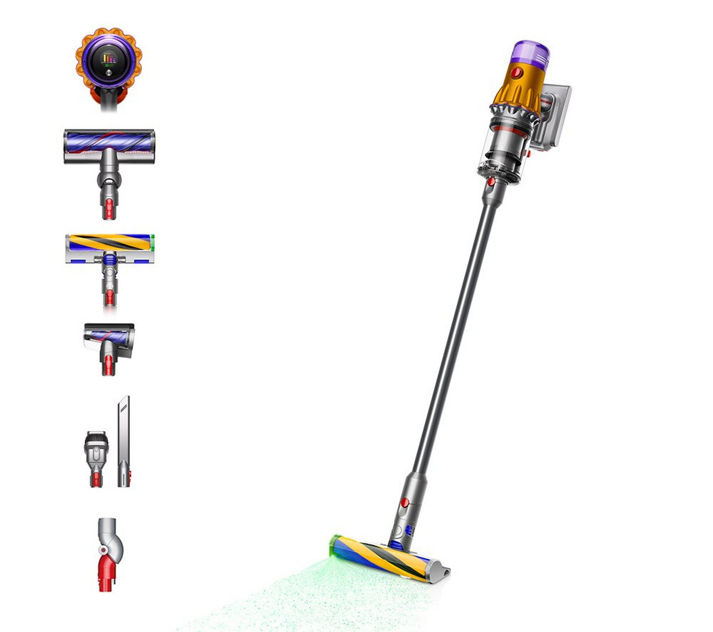 Dyson Detect Slim Absolute Cordless Stick Vacuum – 60 Minutes run time – Nickle