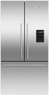 Fisher & Paykel 90cm Frost Free American Fridge Freezer - Stainless Steel