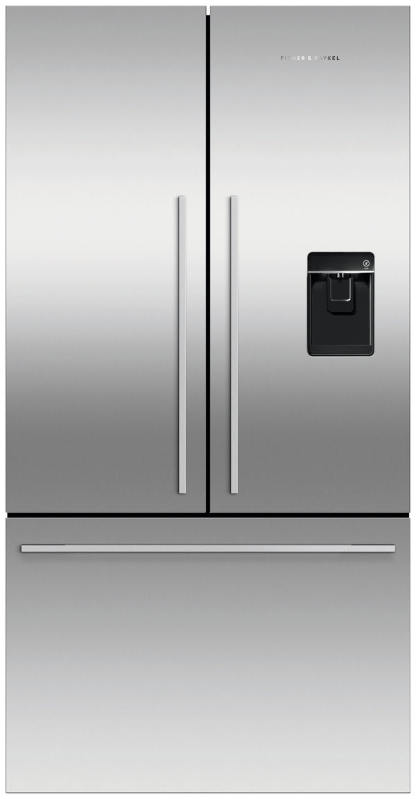 Fisher & Paykel 90cm Frost Free American Fridge Freezer - Stainless Steel