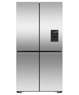 Fisher & Paykel 90.5cm Quad Door Frost Free Fridge Freezer - Stainless Steel