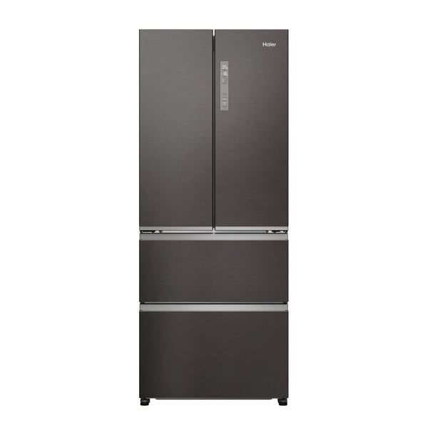 Haier 70cm 60/40 Total No Frost Fridge Freezer - Dark Inox