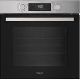 Hotpoint 60cm Built In Electric Single Oven - Silver