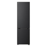 LG 59.7cm Frost Free Fridge Freezer - Essence Black Steel