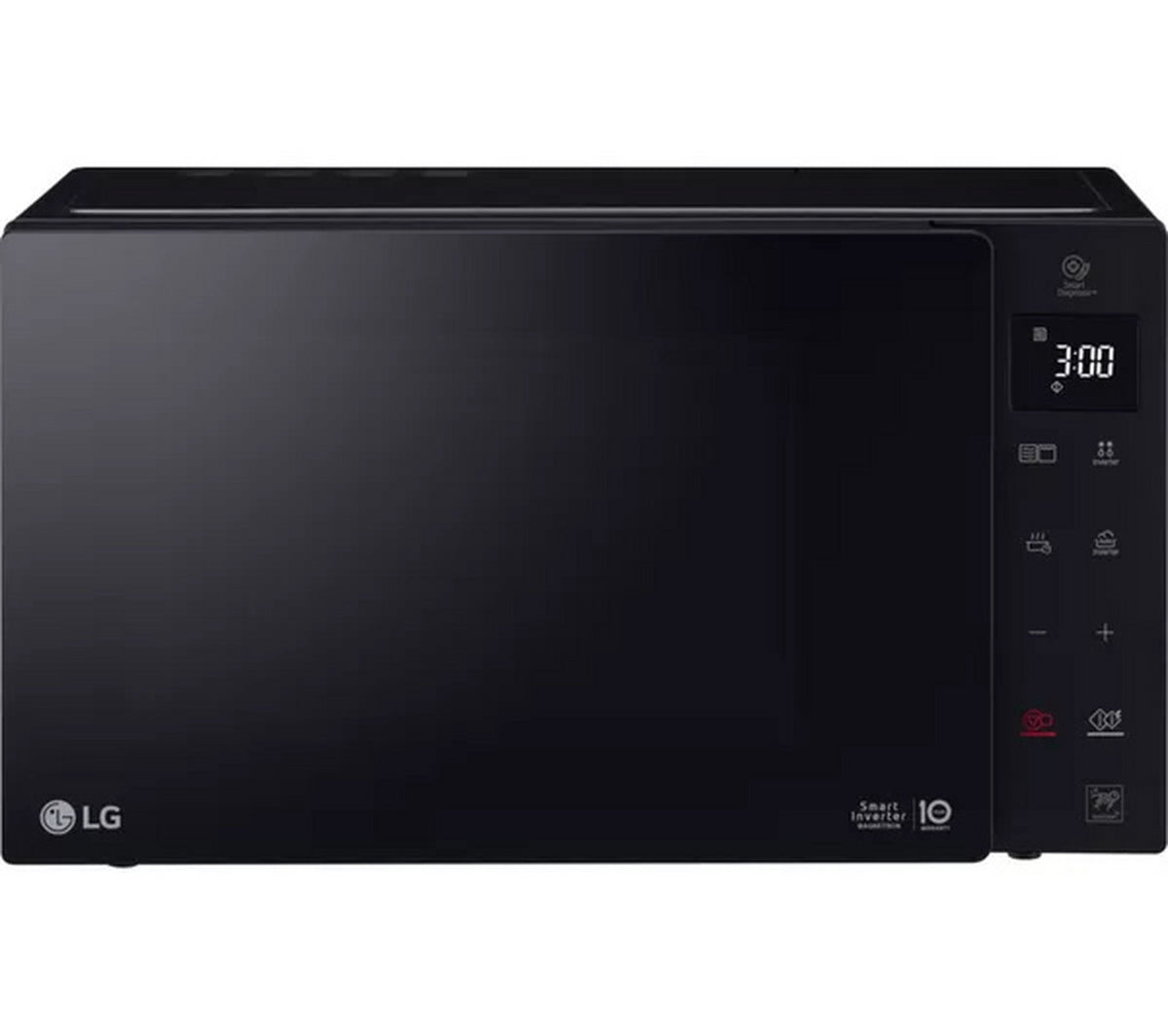 LG Microwave Oven with Grill and Touch Control Panel - Black