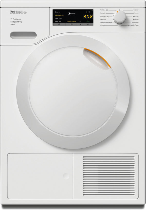 Miele TEA525 8kg Heat Pump Tumble Dryer - White