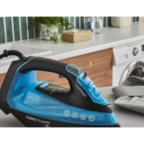 Morphy Richards Turbosteam 3100w Pro Digital Intellitemp Iron - Blue
