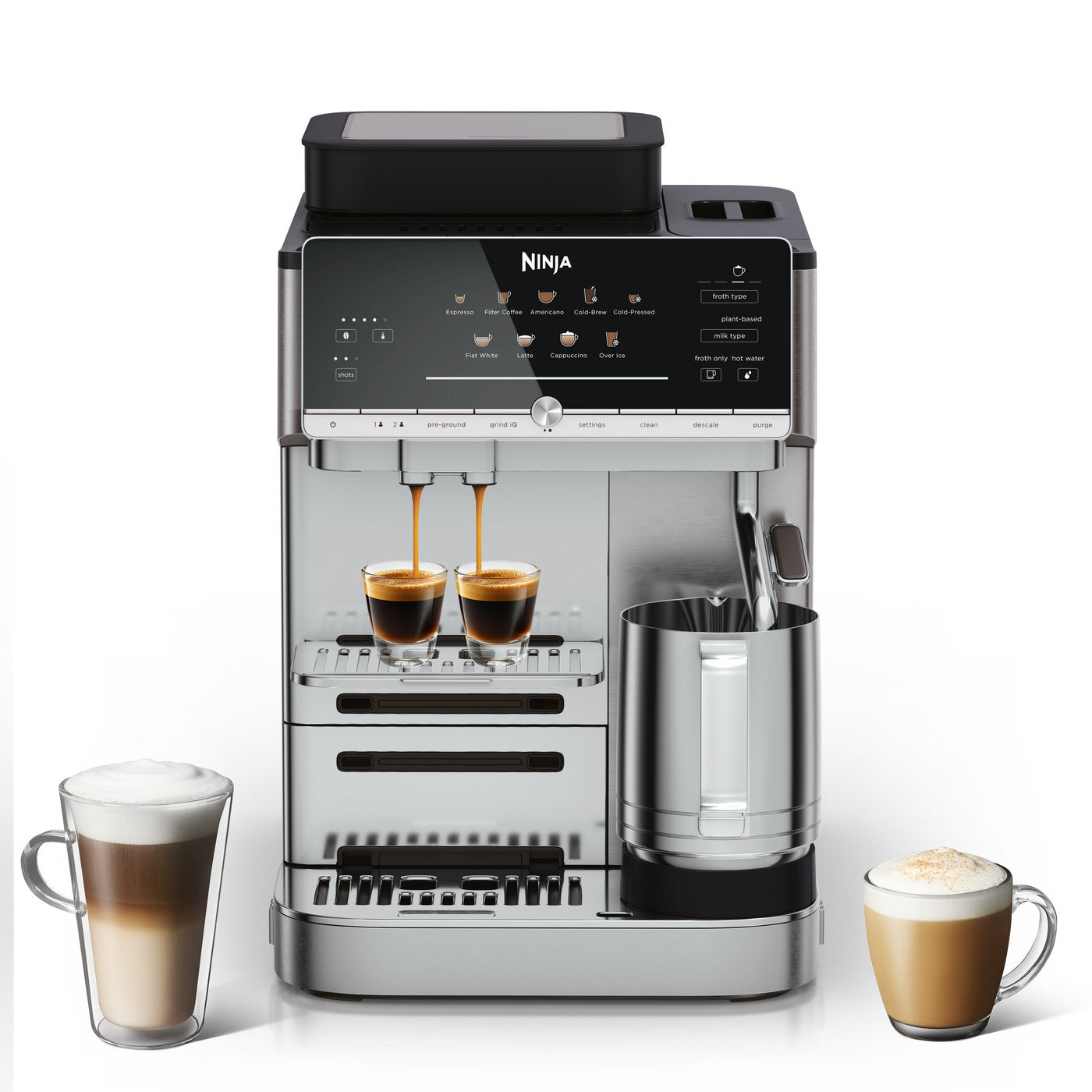 Ninja AutoBarista Coffee Machine - Black/ Stainless Steel