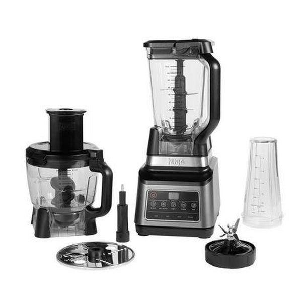 Ninja 3-in-1 Blender and Food Processor with Auto IQ - Black/Silver