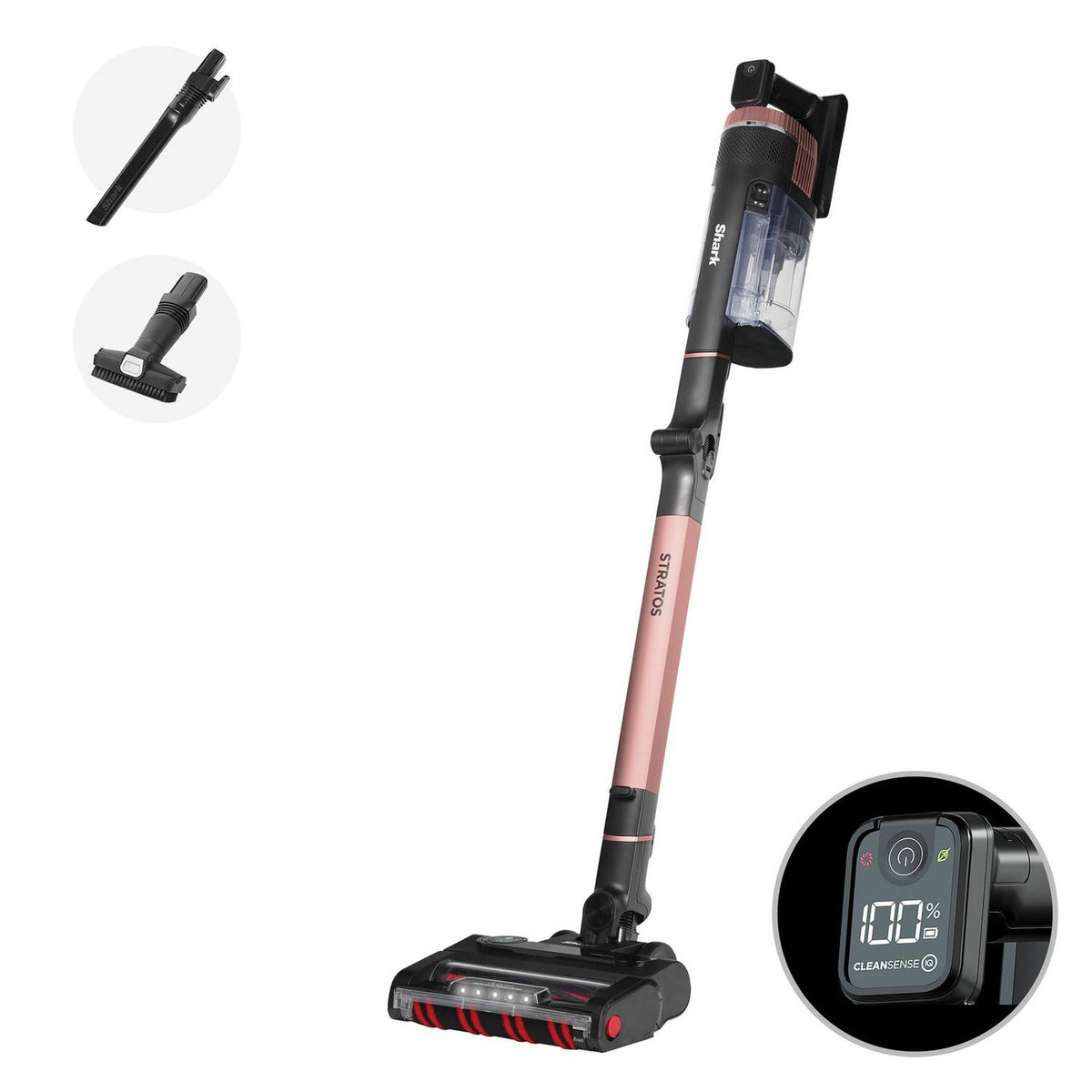 Shark Stratos Cordless Stick Vacuum Cleaner - 60 Minutes Run Time - Gold