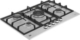 Beko 75cm Gas Hob - Stainless Steel