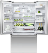 Fisher & Paykel 90cm Frost Free American Fridge Freezer - Stainless Steel