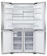 Fisher & Paykel 90.5cm Quad Door Frost Free Fridge Freezer - Stainless Steel