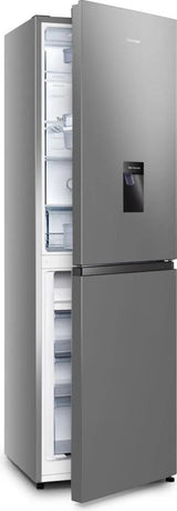 Hisense 50/50 Total No Frost Fridge Freezer - Stainless Steel