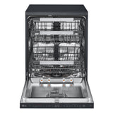 LG TrueSteam™ QuadWash™ WiFi Connected Full Size Dishwasher - Matte Black - 14 Place Settings