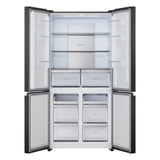 LG No Frost American Fridge Freezer - Matte Black