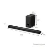 LG US90TY Wireless5.1.3ch Soundbar & Subwoofer - Black