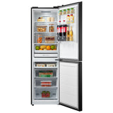 Midea 54.7cm 60/40 Total No Frost Fridge Freezer - Black