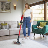 Numatic Henry Quick Vacuum - 60 Minutes Run Time - Red