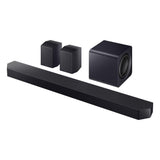 Samsung 11.1.4ch Q-Series Soundbar with Subwoofer & Rear Speaker - Titan Black