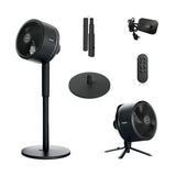 Shark FlexBreeze High-Velocity Hybrid Cordless & Corded Fan - Black