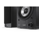 Sharp CP-SS30 BK Pair of Wireless Bookshelf Speakers - Black