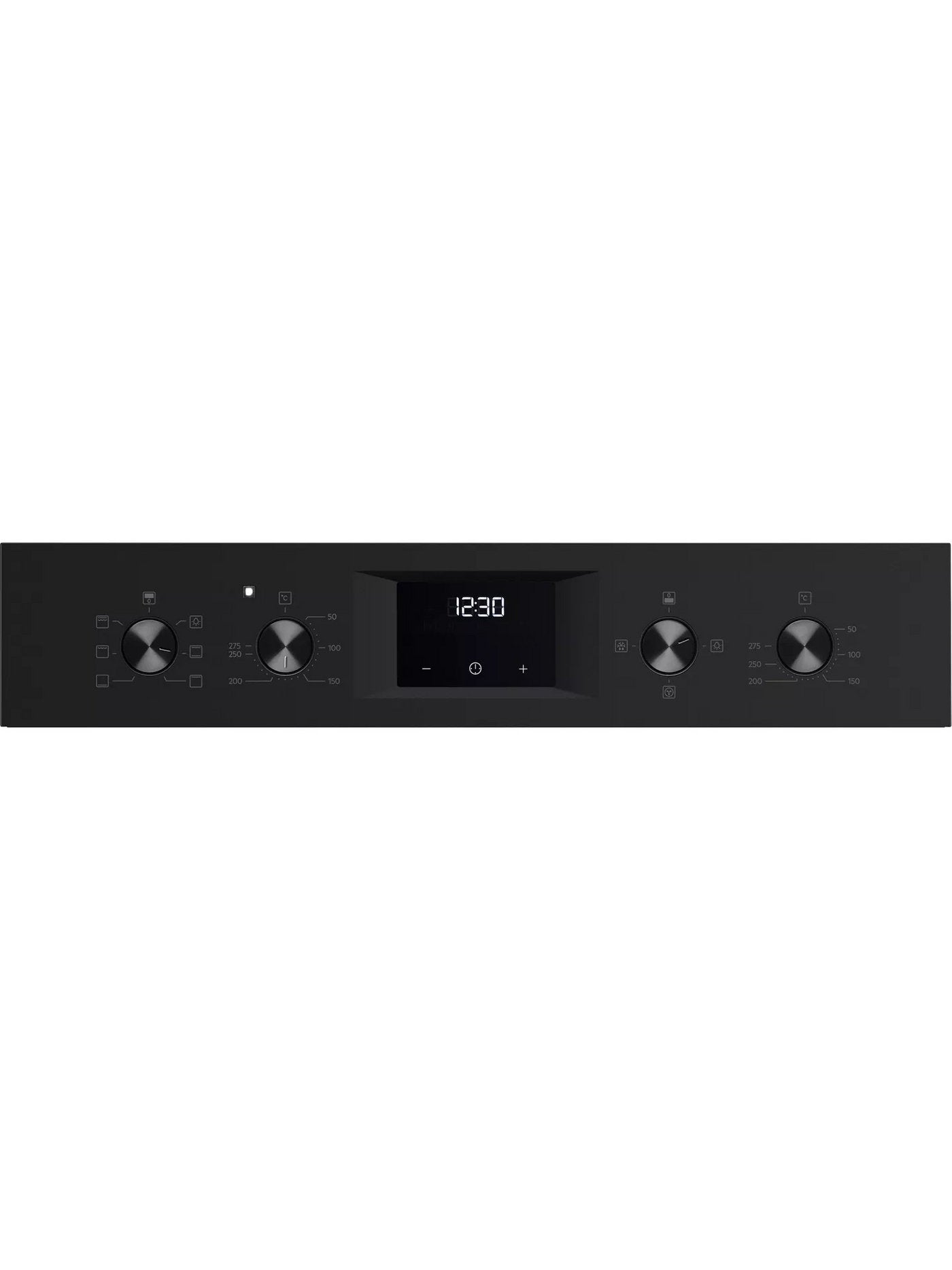 AEG 66L Double Built In Oven - Black