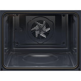 AEG 59.6cm Built In Electric Single Oven - Black