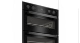 Blomberg 59.4cm Built-Under Electric Double Oven - Dark Steel (Integrated)