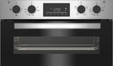 Beko 59.4cm Built under Electric Double Oven - Stainless Steel