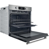 Hotpoint 60cm Built In Electric Single Oven - Silver