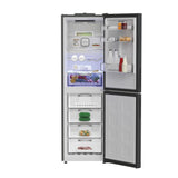 Hotpoint Freestanding Dual No Frost 66.1cm 60/40 Fridge Freezer - Inox