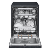 LG TrueSteam™ QuadWash™ WiFi Connected Full Size Dishwasher - Matte Black - 14 Place Settings