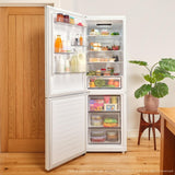 Sensis 59.5cm 60/40 Total NoFrost Fridge Freezer - White