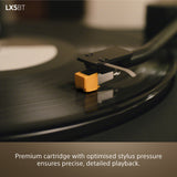 Sony Wireless Bluetooth Turntable with Auto Playback - Premium cartridge & Stylus - Pure Black