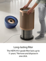 Dyson (545814-01) Purifier Big+Quiet Formaldehyde Fan - Prussian Blue / Gold