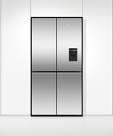 Fisher & Paykel 90.5cm Quad Door Frost Free Fridge Freezer - Stainless Steel