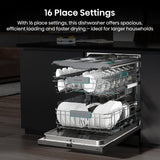 Hisense Full-Size Fully Integrated Dishwasher - 16 Place Settings