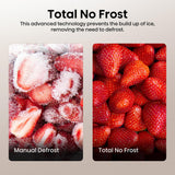 Hisense 55cm 50/50 Frost Free Fridge Freezer - White