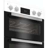 Hotpoint 89cm Built In Electric Double Oven - White