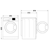 Hotpoint 7kg 1400 Spin Washing Machine - White