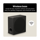 LG US90TY Wireless5.1.3ch Soundbar & Subwoofer - Black