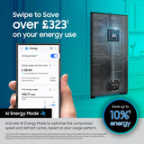 Samsung 81.7cm American Fridge Freezer - Black