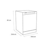 Sensis Dishwasher - White - 14 Place Settings