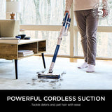 Shark PowerPro Cordless Stick Vacuum Cleaner - 50 Minutes Run Time - Navy Metallic