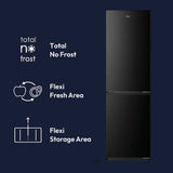 Hoover Total No Frost Fridge Freezer - Black