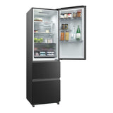 Haier 60/40 Fridge Freezer - Black