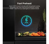 Hisense Built In Electric Single Steam, Plug & Play Oven - Jet Black