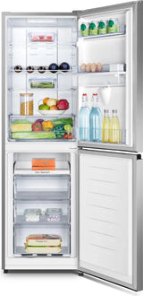 Hisense 50/50 Total No Frost Fridge Freezer - Stainless Steel