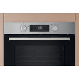 Hotpoint 60cm Built In Electric Single Oven - Silver